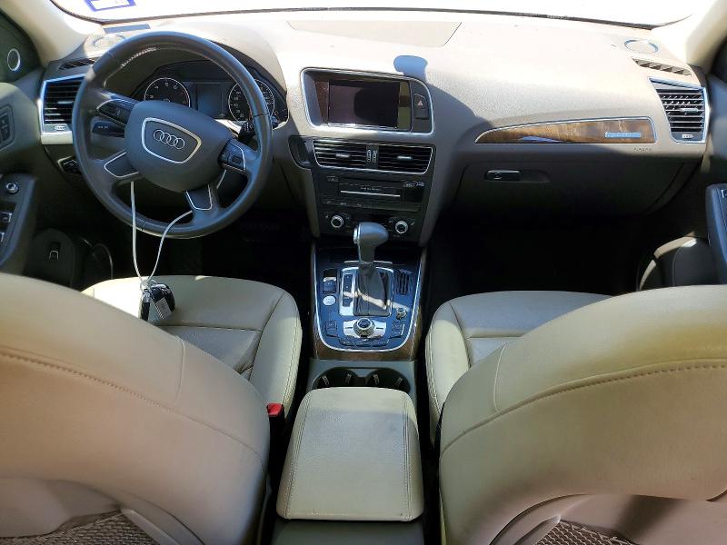 2016 Audi Q5 VIN WA1L2AFP7GA126999 COPART salvage auction — WATER/FLOOD, Tx - Salvage Title-Flood Damage, sold $4,173 on 2026-07-15 (photo 8)
