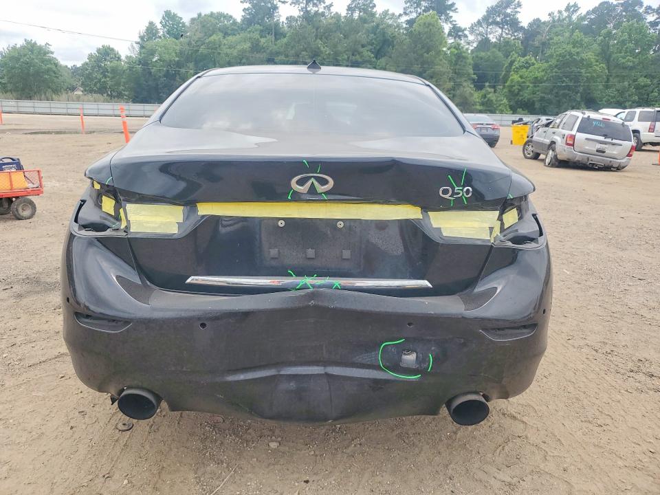 2017 Infiniti Q50 3.0t p VIN JN1EV7AP9HM736986 COPART salvage auction — ALL OVER, Ca - Salvage Certificate, sold $3,850 on 2026-07-21 (photo 6)