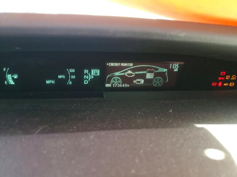 2011 Toyota Prius VIN JTDKN3DU2B5334951 COPART salvage auction — FRONT END, SC, sold $1,600 on 2026-07-14 (photo 9)
