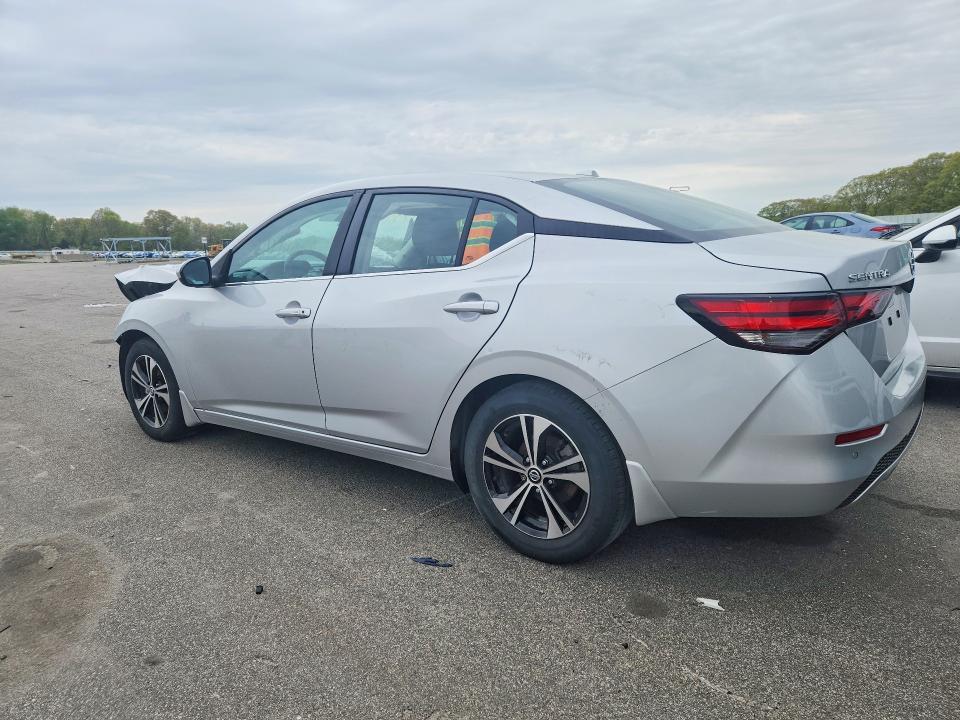 2022 Nissan Sentra VIN 3N1AB8CVXNY228480 COPART salvage auction — FRONT END, Wv - Certificate Of Title, sold $1,450 on 2026-07-02 (photo 2)