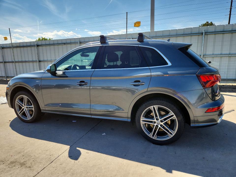 2018 Audi Sq5 VIN WA1A4AFY0J2166580 COPART salvage auction — MINOR DENT/SCRATCHES, Co - Certificate Of Title, sold $12,300 on 2026-07-09 (photo 2)