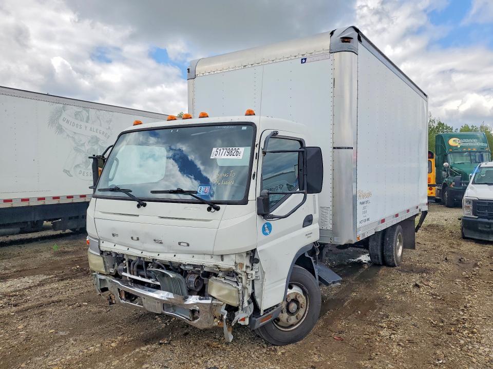 2013 Mitsubishi fuso truck of america inc All other VIN JL6BNG1A7DK001058 COPART salvage auction — REAR END, IL - SALVAGE CERTIFICATE, sold $1,350 on 2026-07-27 (photo 1)