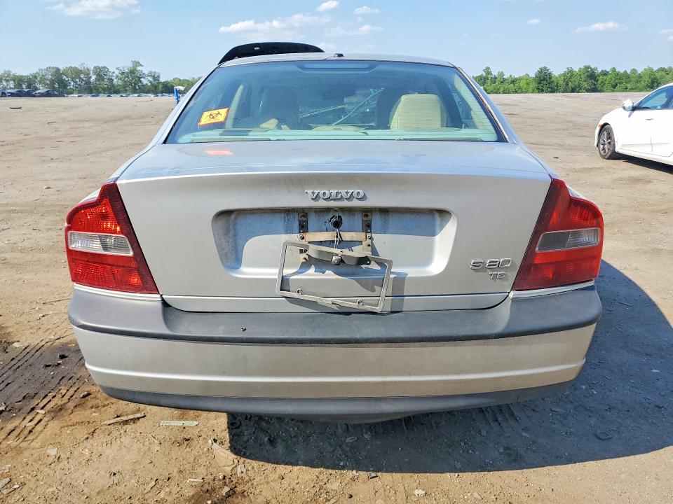2000 Volvo S80 VIN YV1TS90D2Y1115956 COPART salvage auction — FRONT END, Va - Cert Of Title - Salvage, sold $300 on 2026-08-05 (photo 6)