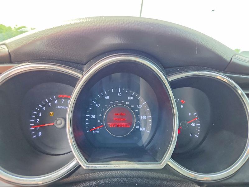 2013 Kia Optima VIN 5XXGN4A7XDG234024 COPART salvage auction — FRONT END, In - Certificate Of Title, sold $800 on 2026-07-09 (photo 9)