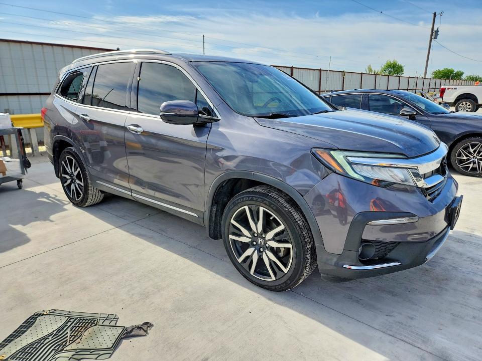 2020 Honda Pilot VIN 5FNYF5H61LB021615 COPART salvage auction — HAIL, Tx - Certificate Of Title, sold $4,550 on 2026-07-03 (photo 4)