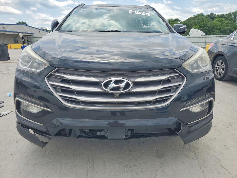 2017 Hyundai Santa fe VIN 5XYZWDLA1HG408515 COPART salvage auction — FRONT END, Tn - Certificate Of Title, sold $3,750 on 2026-07-06 (photo 5)