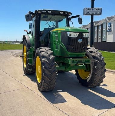 2012 John deere 6170r VIN 1RW6170RTCD001583 COPART salvage auction — MECHANICAL, MN - BILL OF SALE (P), sold $23,800 on 2026-07-13 (photo 1)