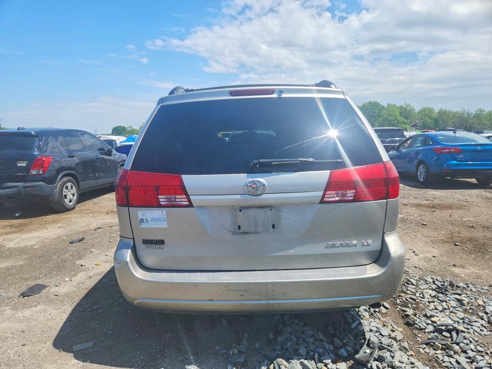 2005 Toyt Sienna VIN 5TDZA23CX5S379258 COPART salvage auction — SIDE, NT, sold $400 on 2026-07-16 (photo 6)