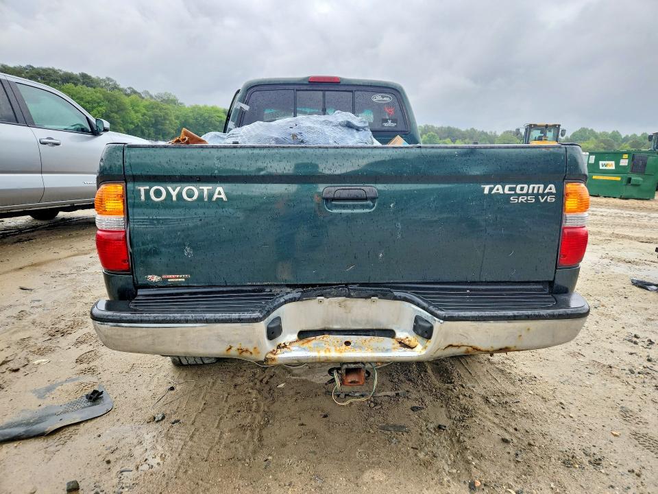 2003 Toyota Tacoma VIN 5TEWN72N23Z257002 COPART salvage auction — FRONT END, De - Certificate Of Title, sold $475 on 2026-07-23 (photo 6)