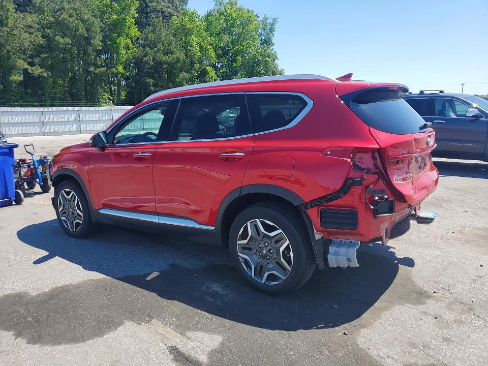 2023 Hyundai Santa fe VIN 5NMS44AL6PH552044 COPART salvage auction — REAR END, Nc - Salvage Certificate Of Title, sold $1,000 on 2026-07-02 (photo 2)