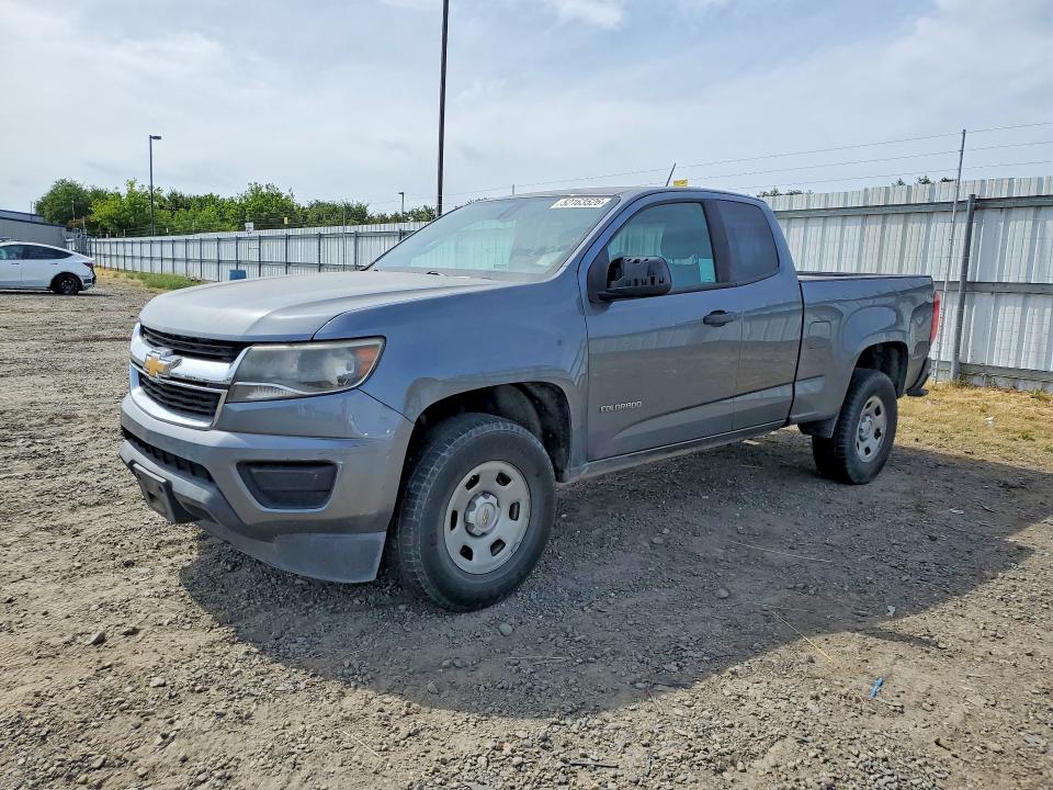 2018 Chev Colorado VIN 1GCHSBEA1J1317565 COPART salvage auction — SIDE, DV, sold $3,200 on 2026-07-09 (photo 1)