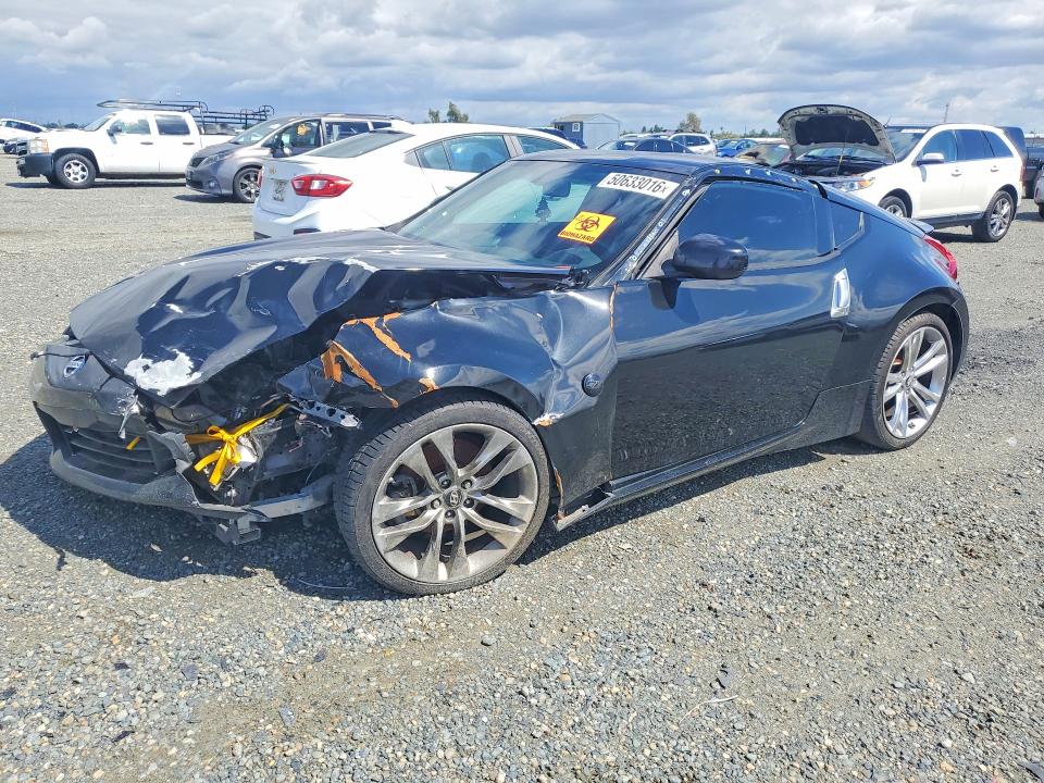 2017 Nissan 370z VIN JN1AZ4EH6HM953402 COPART salvage auction — FRONT END, Ca - Cert Of Title-Salvaged, sold $4,500 on 2026-07-30 (photo 1)