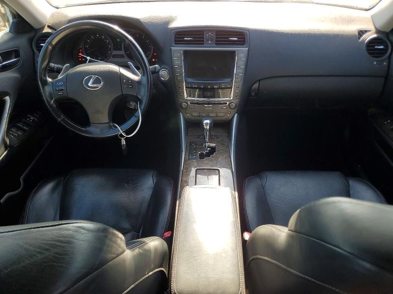 2009 Lexus Is VIN JTHBK262695089658 COPART salvage auction — REAR END, Ca - Salvage Certificate, sold $450 on 2026-07-02 (photo 8)
