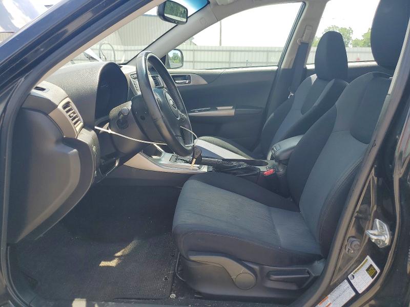 2009 Subaru Impreza VIN JF1GH63619H810185 COPART salvage auction — WATER/FLOOD, Nc - Salvage Certificate Of Title, sold $175 on 2026-07-22 (photo 7)
