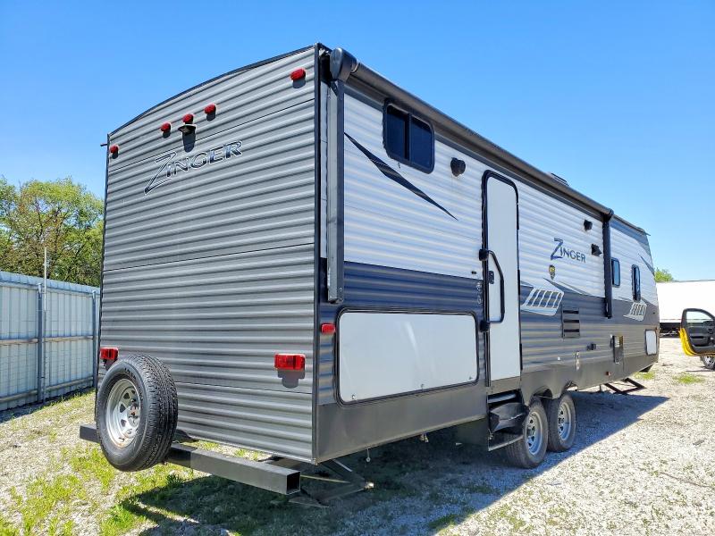 2019 Keystone Zinger VIN 4YDT28029KS370696 COPART salvage auction — MINOR DENT/SCRATCHES, IN - CERTIFICATE OF ORIGIN (P), sold $8,100 on 2026-07-27 (photo 4)
