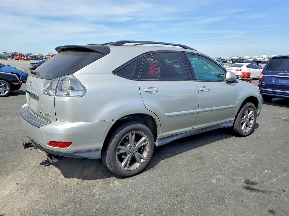 2006 Lexus Rx400 VIN JTJHW31U760017047 COPART salvage auction — VANDALISM, Ca - Dis/Dlr/Exp App For Dup Clean, sold $1,050 on 2026-07-06 (photo 3)