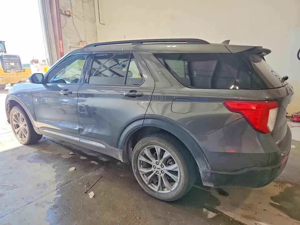2020 Ford Explorer VIN 1FMSK8DH5LGB05416 COPART salvage auction — REAR END, Wv - Certificate Of Title, sold $3,400 on 2026-07-02 (photo 2)
