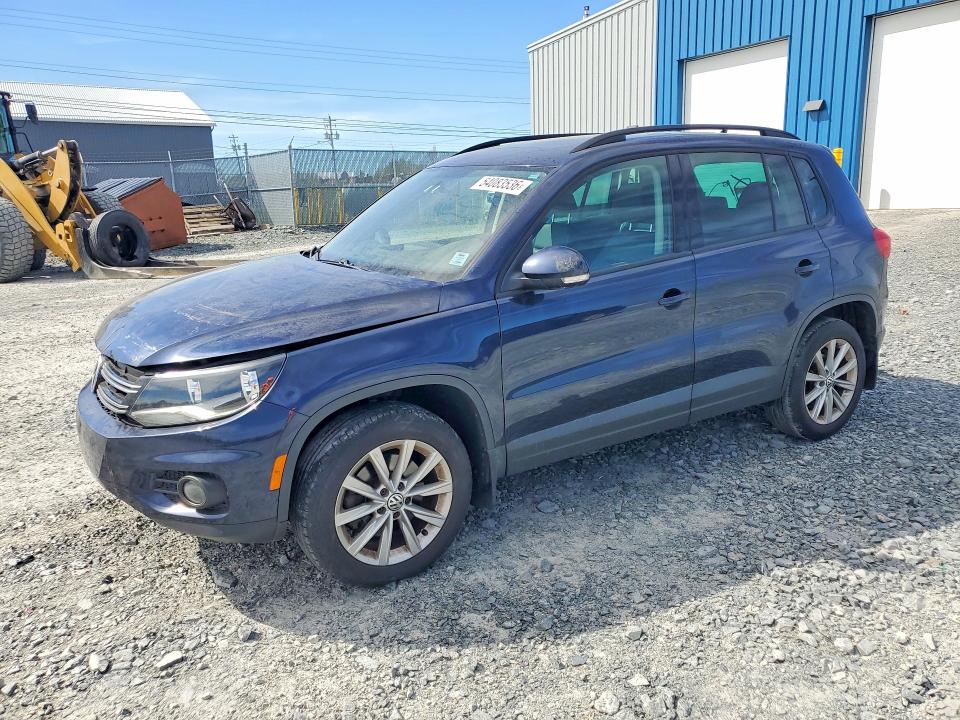 2015 Volkswagen Tiguan VIN WVGJV7AX2FW113413 COPART salvage auction — FRONT END, Ns - Cert Of Reg - Non-Repairable, sold $700 on 2026-08-06 (photo 1)