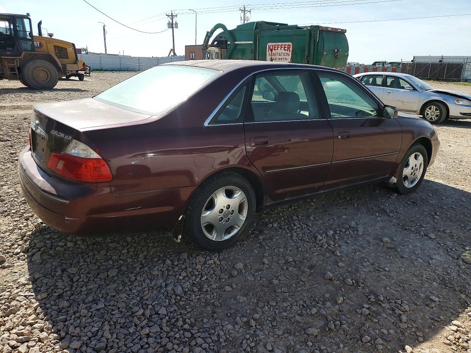 2003 Toyt Avalon VIN 4T1BF28B73U338013 COPART salvage auction — MECHANICAL, SD - CERTIFICATE OF TITLE, sold $150 on 2026-07-28 (photo 3)