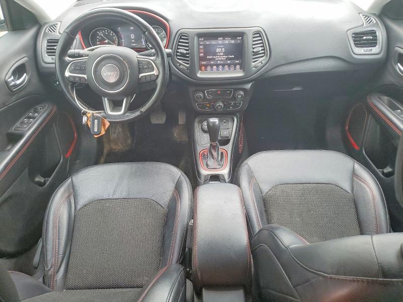 2021 Jeep Compass VIN 3C4NJDDB2MT529352 COPART salvage auction — NORMAL WEAR, Nb - Clean Title (P), sold $6,300 on 2026-07-03 (photo 8)