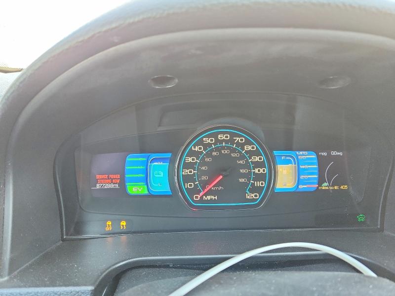 2012 Ford Fusion VIN 3FADP0L35CR440910 COPART salvage auction — SIDE, Il - Salvage Certificate, sold $300 on 2026-07-02 (photo 9)