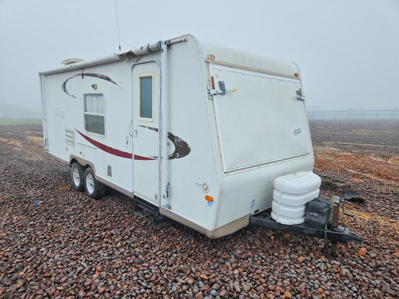 2007 Forest river Rockwood l VIN 4X4TRLY207D093061 COPART salvage auction — HAIL, MO - SALVAGE CERTIFICATE OF TITLE, sold $150 on 2026-07-09 (photo 1)