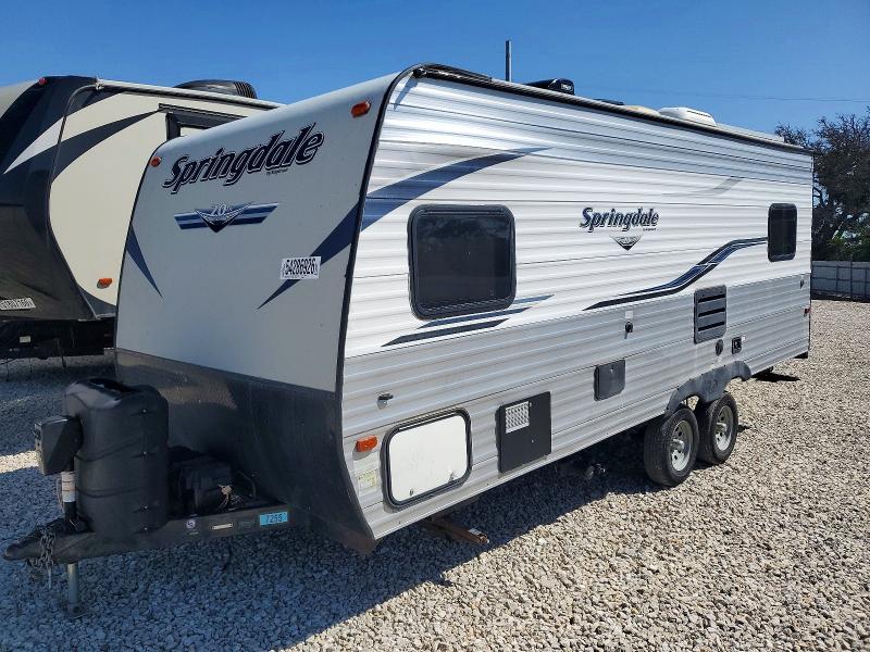 2020 Keystone rv Springdale VIN 4YDT2012XLG100364 COPART salvage auction — HAIL, CA - SALVAGE CERTIFICATE, sold $850 on 2026-07-09 (photo 9)