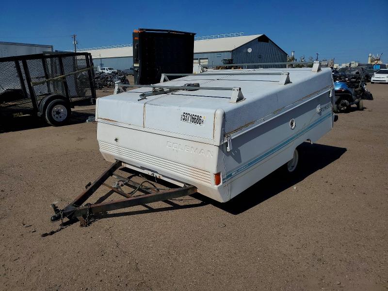1992 Coleman Pioneer VIN 4CP666D15N7211211 COPART salvage auction — SIDE, AZ - CERT OF TITLE - SALVAGE, sold $150 on 2026-07-23 (photo 2)