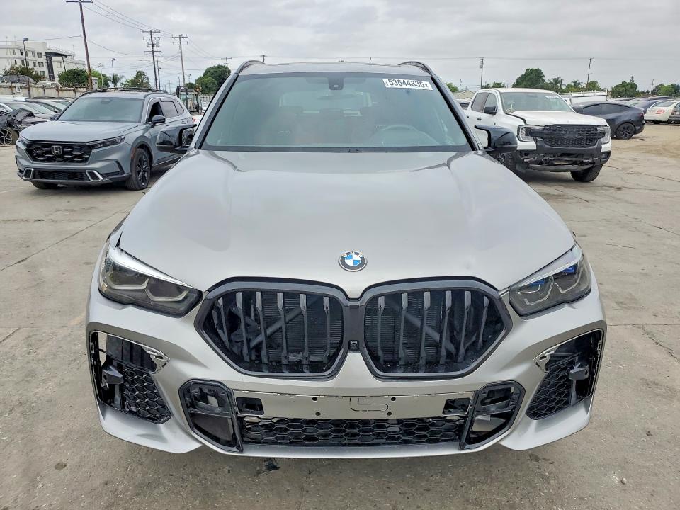 2022 BMW X5 VIN 5YMJU0C06N9L57309 COPART salvage auction — FRONT END, Ny - Mv-907A Salvage Certificate, sold $25,500 on 2026-07-21 (photo 5)