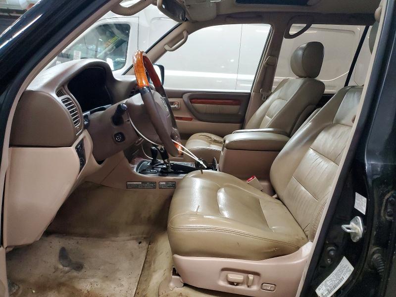 2002 Lexus Lx470 VIN JTJHT00W723516093 COPART salvage auction — MINOR DENT/SCRATCHES, NH - CERTIFICATE OF TITLE, sold $5,400 on 2026-07-31 (photo 7)