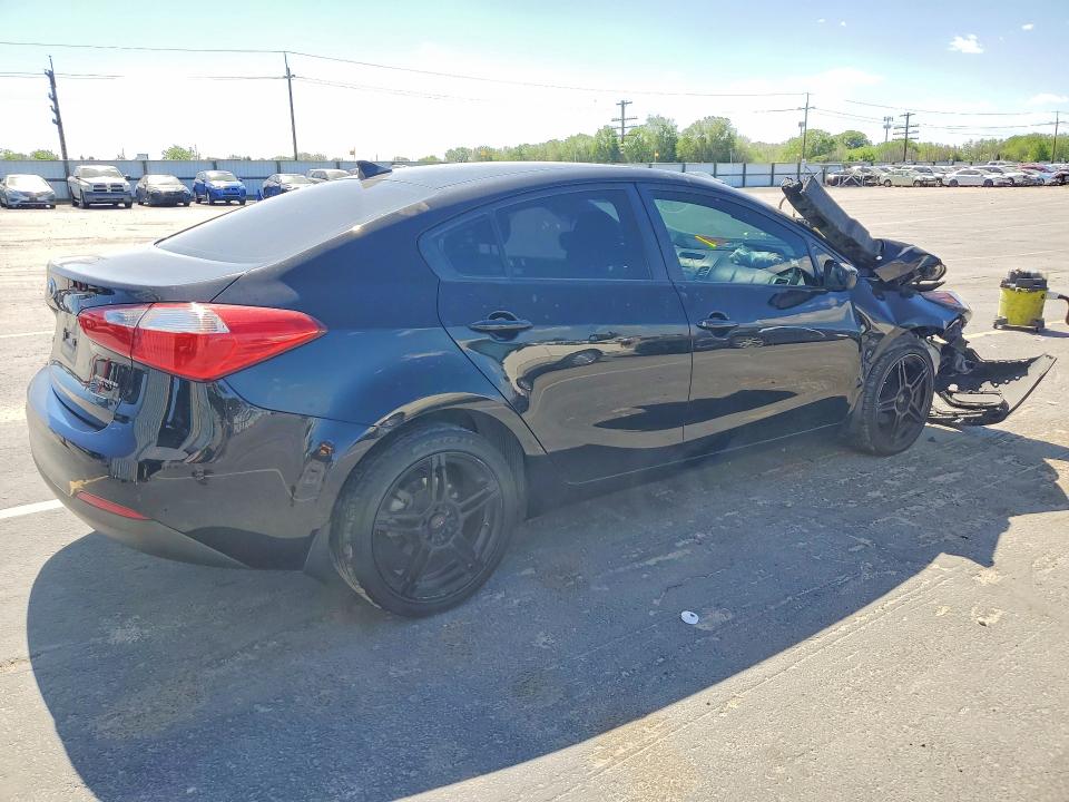 2014 Kia Forte VIN KNAFK4A64E5156743 COPART salvage auction — FRONT END, ID - SALVAGE CERTIFICATE OF TITLE, sold $90 on 2026-07-09 (photo 3)