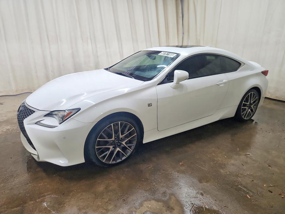 2017 Lexus Rc VIN JTHHA5BC1H5007427 COPART salvage auction — NORMAL WEAR, LA - CERTIFICATE OF TITLE, sold $13,300 on 2026-08-06 (photo 1)