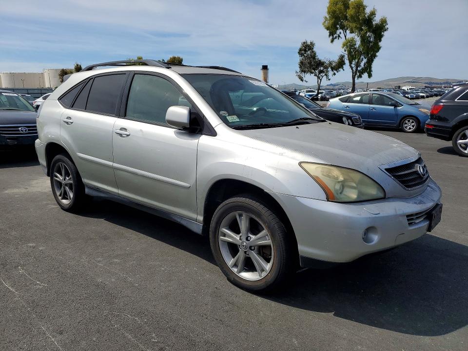 2006 Lexus Rx400 VIN JTJHW31U760017047 COPART salvage auction — VANDALISM, Ca - Dis/Dlr/Exp App For Dup Clean, sold $1,050 on 2026-07-06 (photo 4)