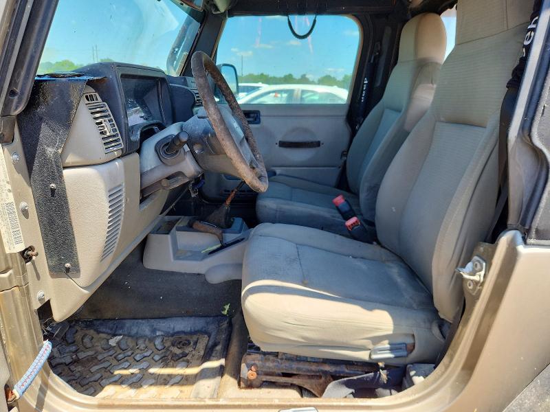 2006 Jeep Wrangler / VIN 1J4FA29196P716727 COPART salvage auction — NORMAL WEAR, Tx - Certificate Of Title (P), sold $2,600 on 2026-07-09 (photo 7)