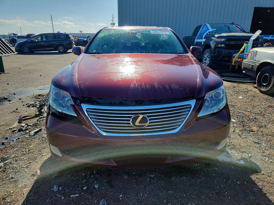 2007 Lexus Ls460 VIN JTHGL46F175018365 COPART salvage auction — FRONT END, Va - Certificate Of Title, sold $925 on 2026-07-14 (photo 5)