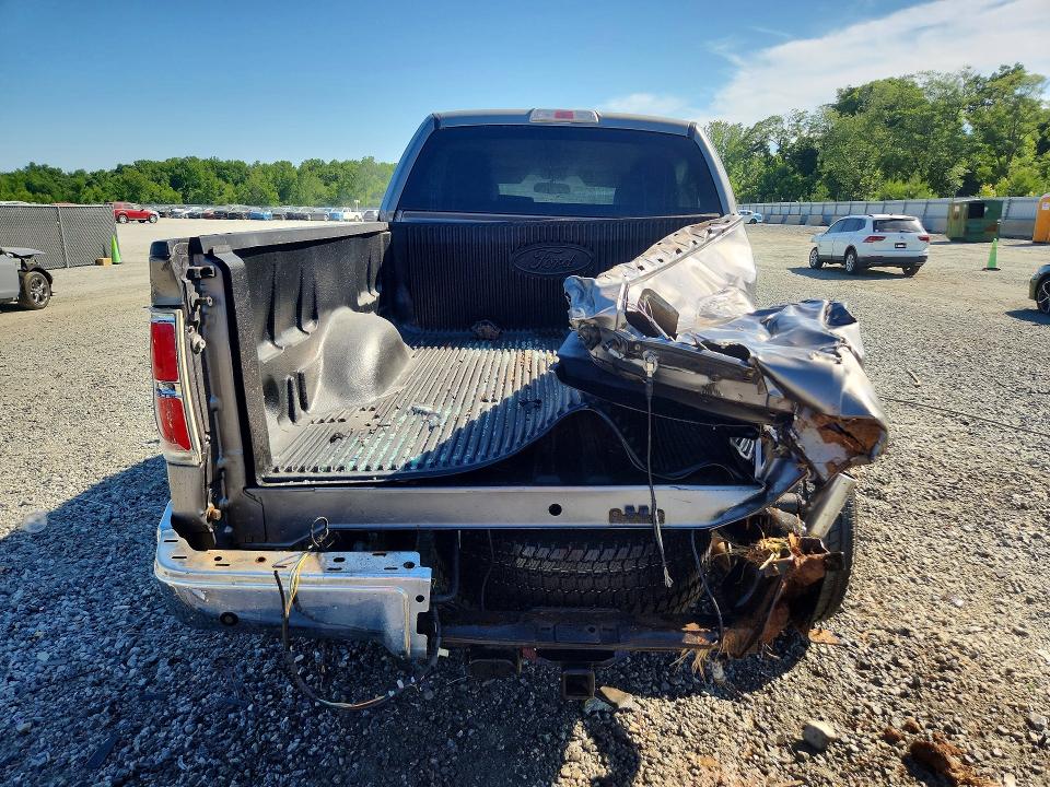 2010 Ford F150 VIN 1FTEX1E80AFC94634 COPART salvage auction — REAR END, Sc - Non-Reb & Rem Salvage Title, sold $1,350 on 2026-07-06 (photo 6)