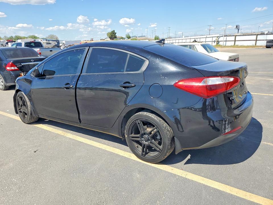 2014 Kia Forte VIN KNAFK4A64E5156743 COPART salvage auction — FRONT END, ID - SALVAGE CERTIFICATE OF TITLE, sold $90 on 2026-07-09 (photo 2)