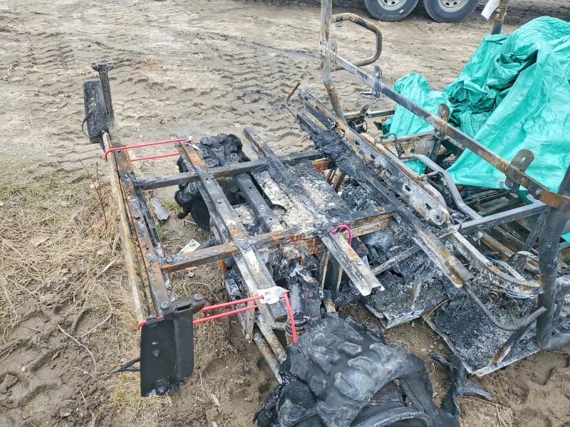 2021 Hisun Sector 750 VIN LWGMDWZ0XMA000082 COPART salvage auction — BURN, NF, sold $100 on 2026-07-07 (photo 6)