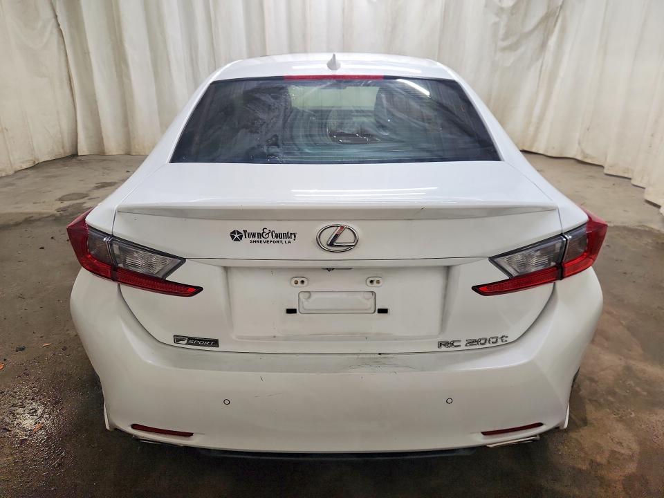 2017 Lexus Rc VIN JTHHA5BC1H5007427 COPART salvage auction — NORMAL WEAR, CT, sold $11,700 on 2026-07-23 (photo 6)