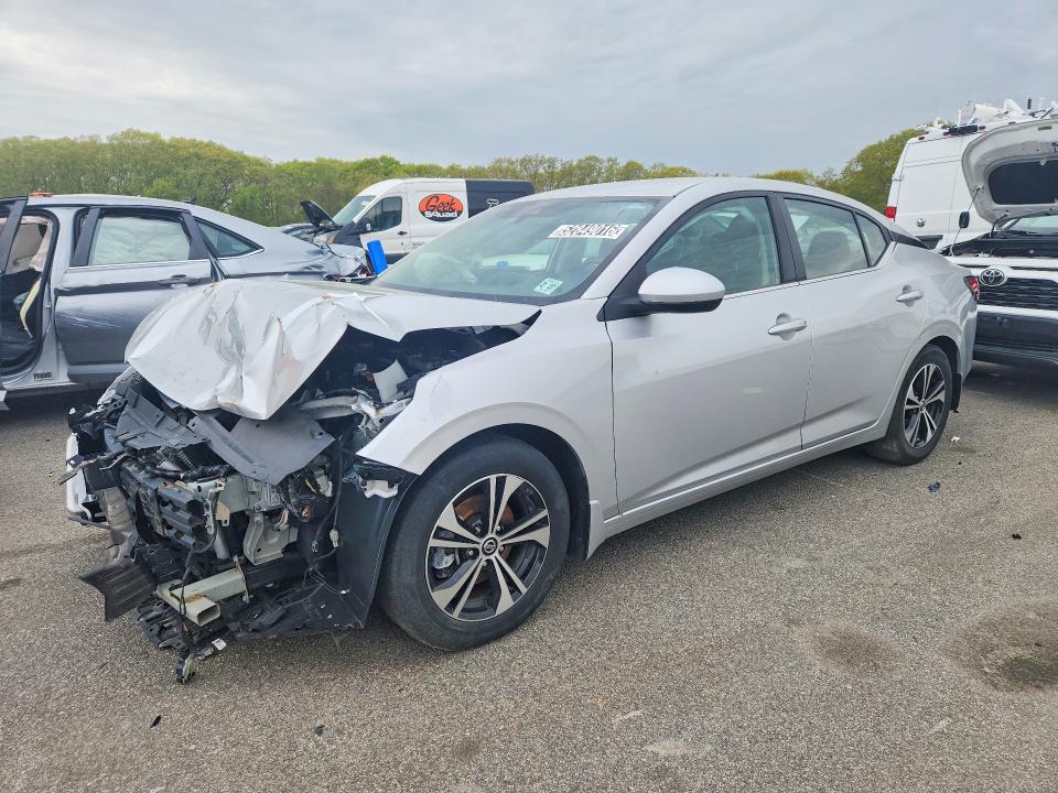 2022 Nissan Sentra VIN 3N1AB8CVXNY228480 COPART salvage auction — FRONT END, Wv - Certificate Of Title, sold $1,450 on 2026-07-02 (photo 1)