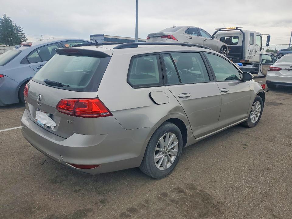 2016 Volkswagen Golf VIN 3VWC17AU9GM513921 COPART salvage auction — FRONT END, Va - Certificate Of Title, sold $1,500 on 2026-07-08 (photo 3)