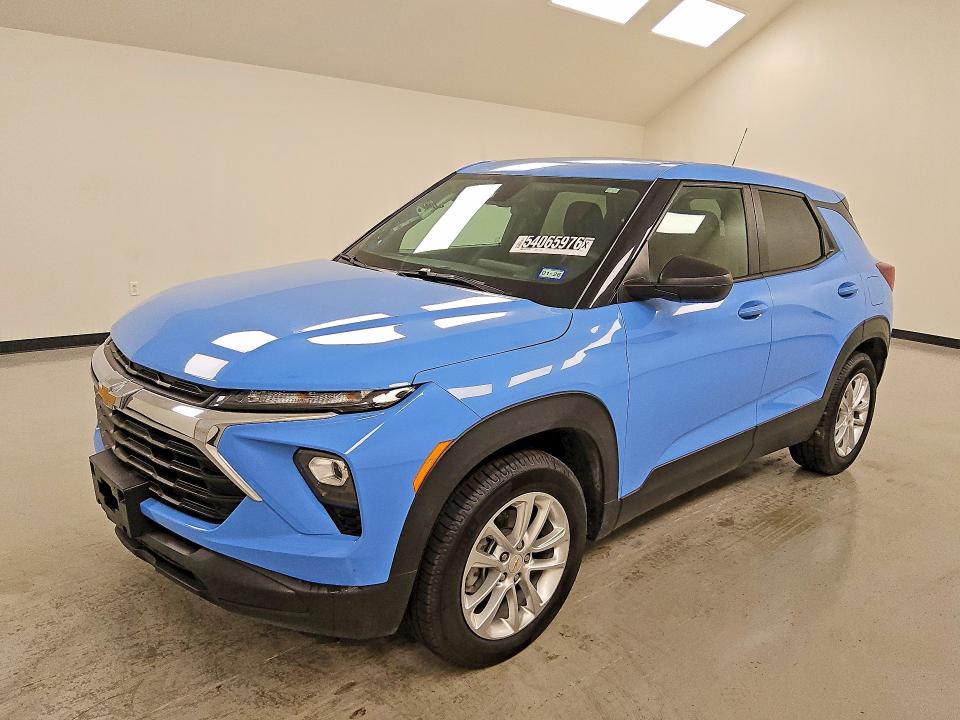 2024 Chevrolet Trailblaze VIN KL79MMSL4RB113054 COPART salvage auction — VANDALISM, Tx - Certificate Of Title, sold $7,000 on 2026-07-07 (photo 1)