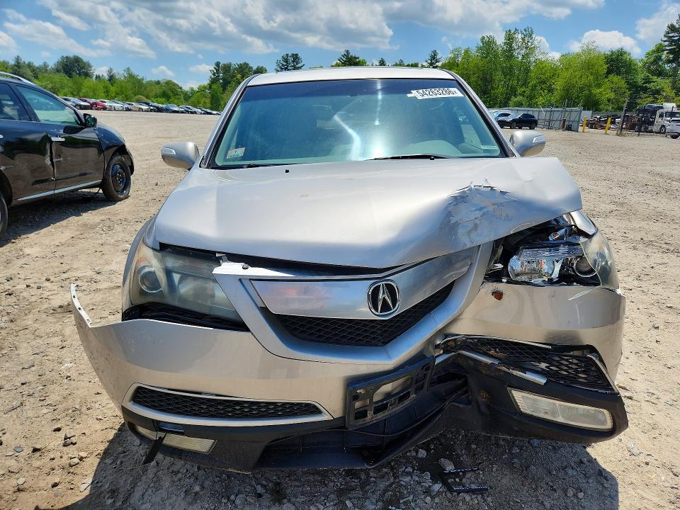 2011 Acura Mdx VIN 2HNYD2H64BH543856 COPART salvage auction — FRONT END, Ma - Cert Of Title-Reconstrctd Coll, sold $325 on 2026-08-03 (photo 5)