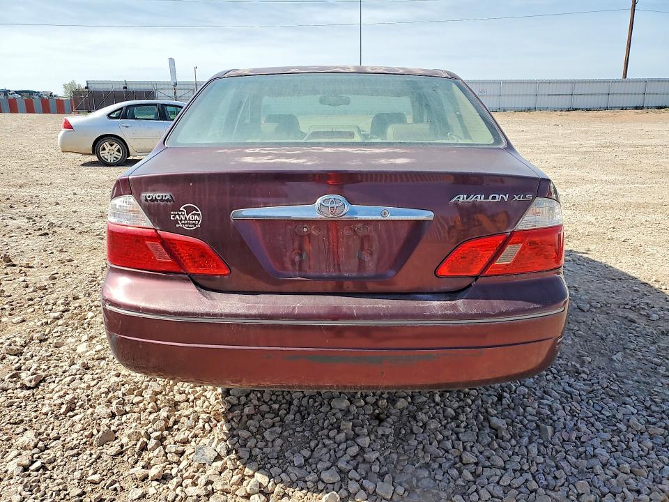 2003 Toyt Avalon VIN 4T1BF28B73U338013 COPART salvage auction — MECHANICAL, SD - CERTIFICATE OF TITLE, sold $150 on 2026-07-28 (photo 6)