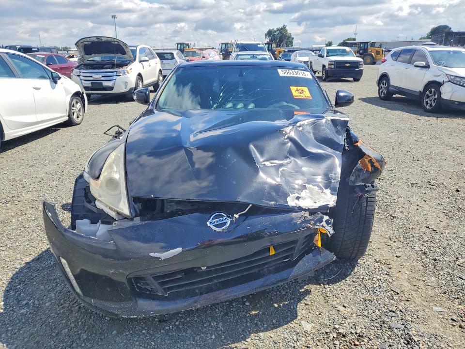 2017 Nissan 370z VIN JN1AZ4EH6HM953402 COPART salvage auction — FRONT END, Ca - Cert Of Title-Salvaged, sold $4,500 on 2026-07-30 (photo 5)