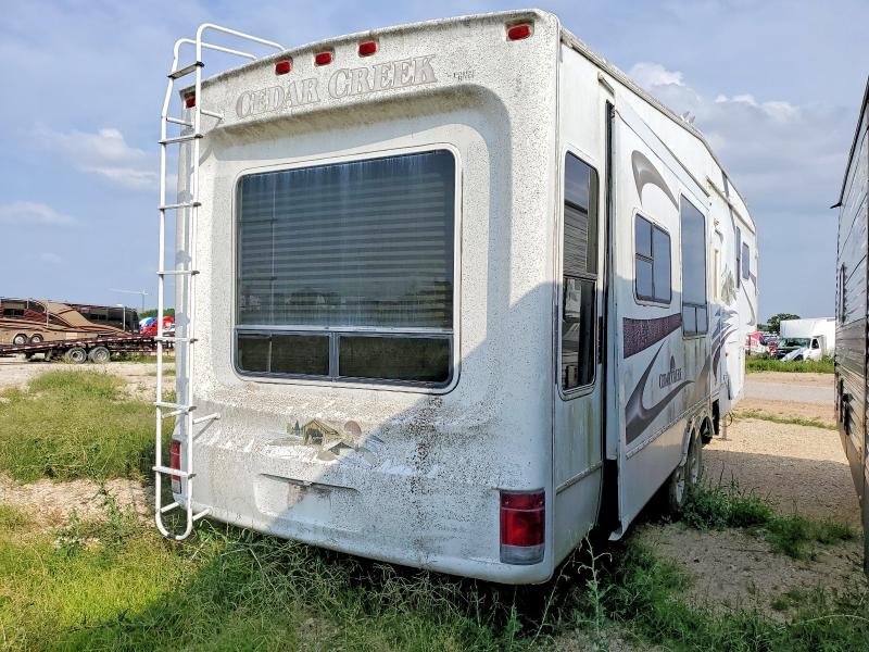 2008 Cedar creek 30rlbs VIN 4X4FCRK2X8S200690 COPART salvage auction — HAIL, CT, sold $2,950 on 2026-07-28 (photo 4)