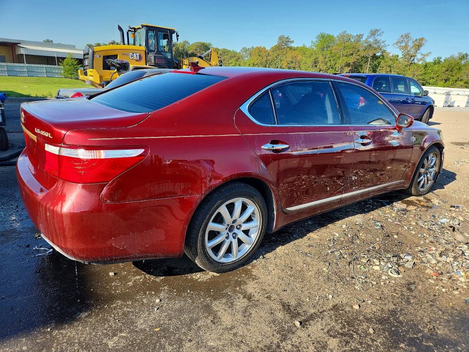 2007 Lexus Ls460 VIN JTHGL46F175018365 COPART salvage auction — FRONT END, Va - Certificate Of Title, sold $925 on 2026-07-14 (photo 3)