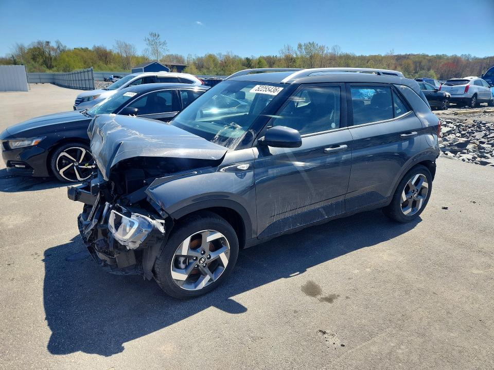 2025 Hyundai Venue VIN KMHRC8A30SU391454 COPART salvage auction — FRONT END, Fl - Certificate Of Destruction, sold $3,050 on 2026-07-29 (photo 1)