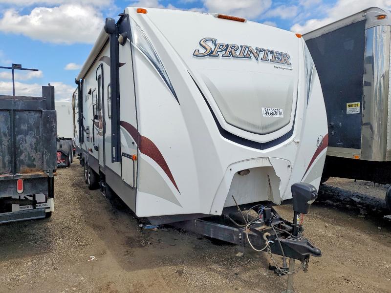 2015 Keystone Sprinter VIN 4YDT31126F1531469 — COPART salvage auction photo