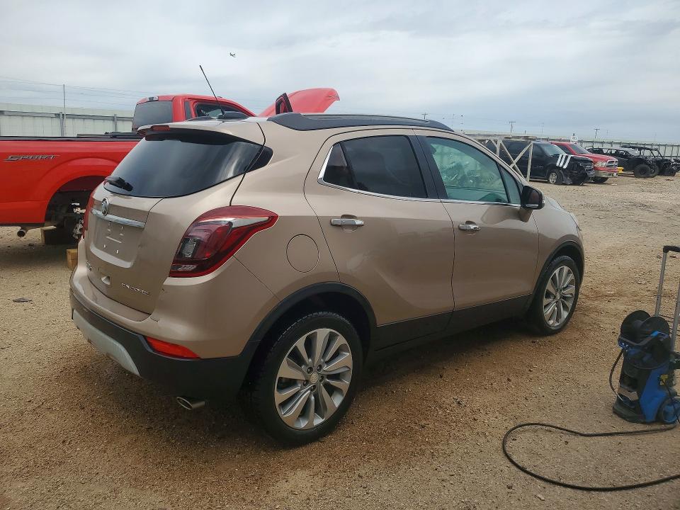 2018 Buick Encore VIN KL4CJASB4JB582909 COPART salvage auction — MINOR DENT/SCRATCHES, Tx - Certificate Of Title, sold $650 on 2026-07-07 (photo 3)